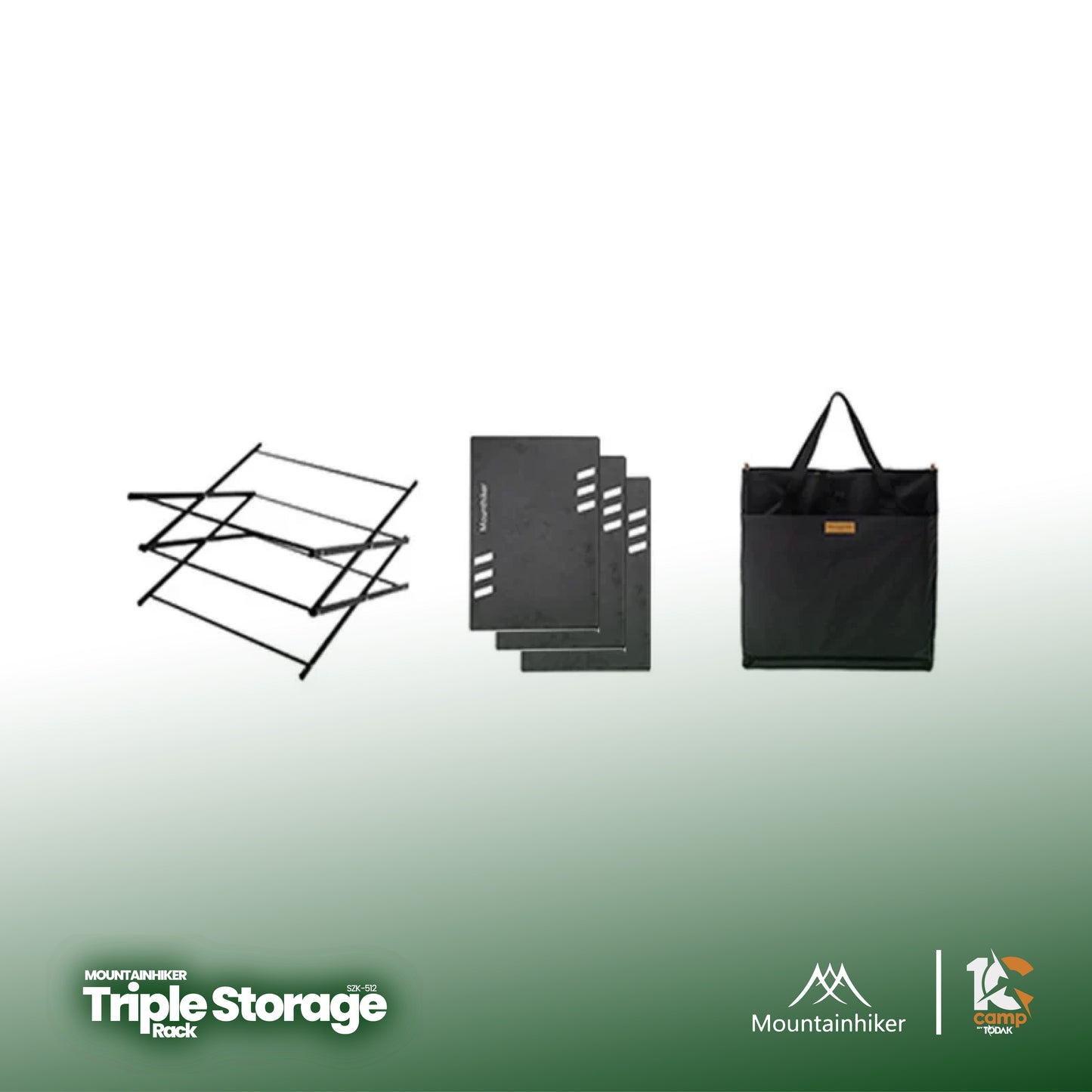 MH058-066 | MOUNTAINHIKER Triple Storage Rack | MH058 | MH066