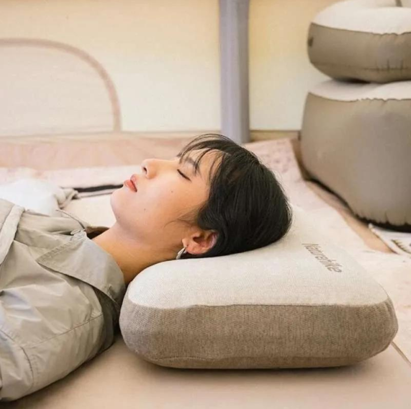 NH061-094 | NATUREHIKE NH22ZT002 Memory Foam Comfort Square Pillow | NH061 Khaki | NH094 Grey |