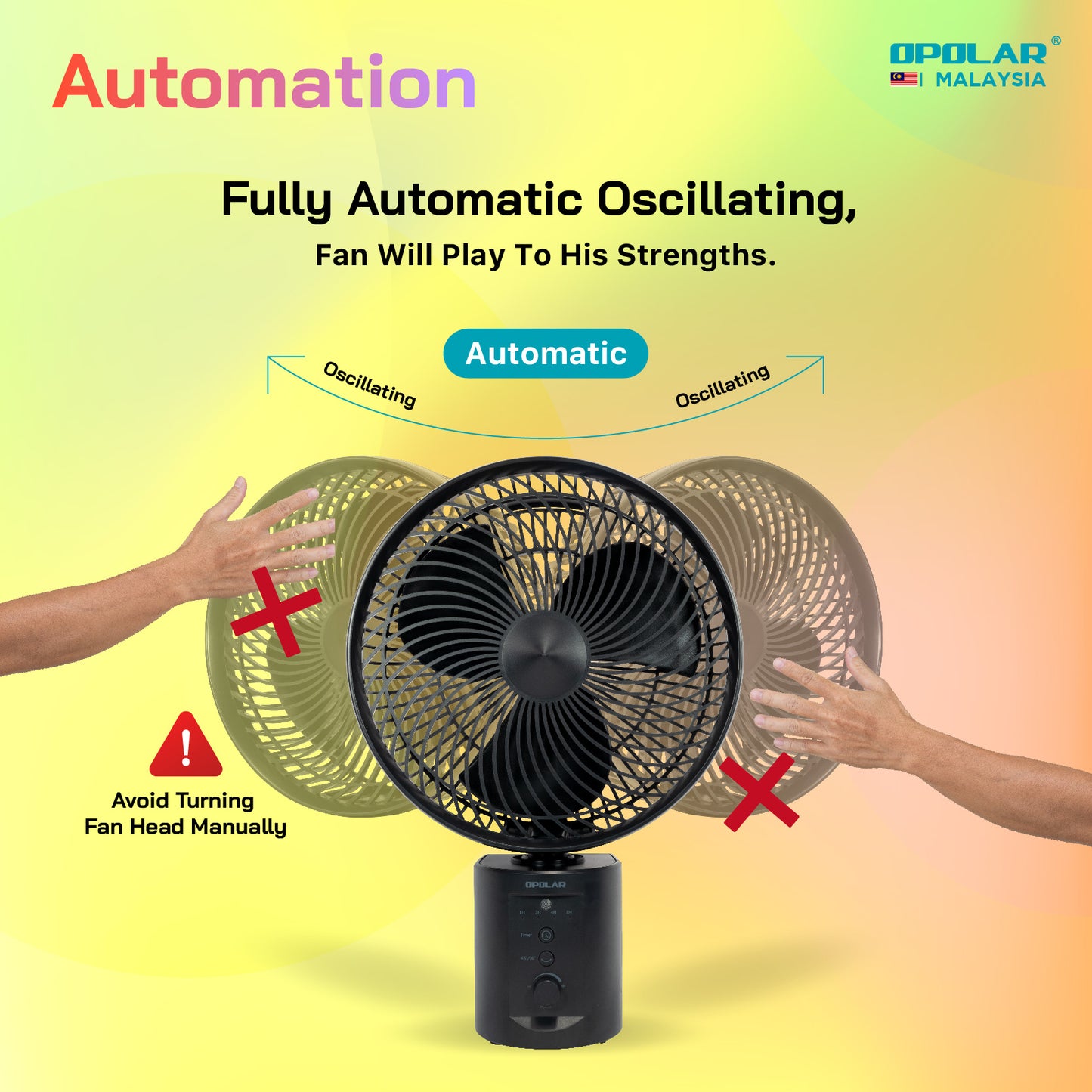 OP011 | OPOLAR WH91 _ Stand/Tower (Floor Fan) | 10,000mAH