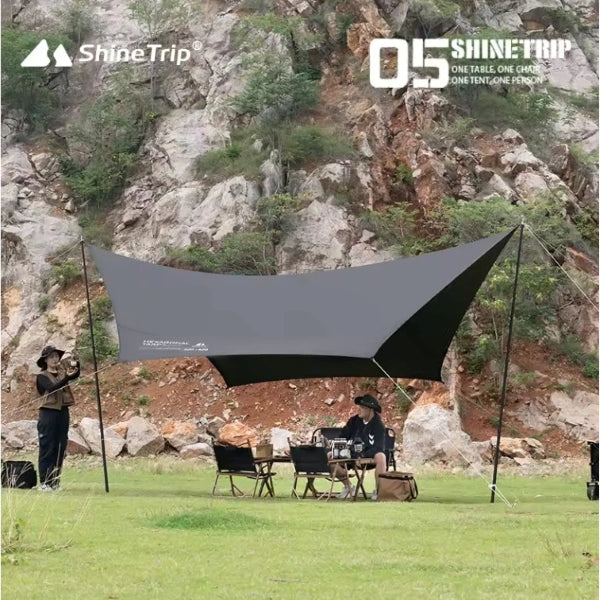 ST091-092 | SHINETRIP #05 Series fully retractable canopy pole | ST091 2.3meters | ST092 3meters