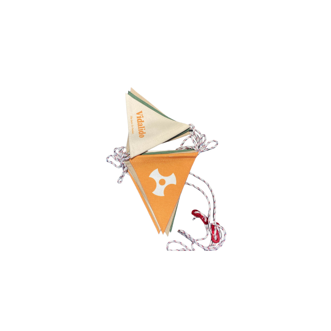 VD027 | VIDALIDO Felt pennant (4.8m/12 flags)
