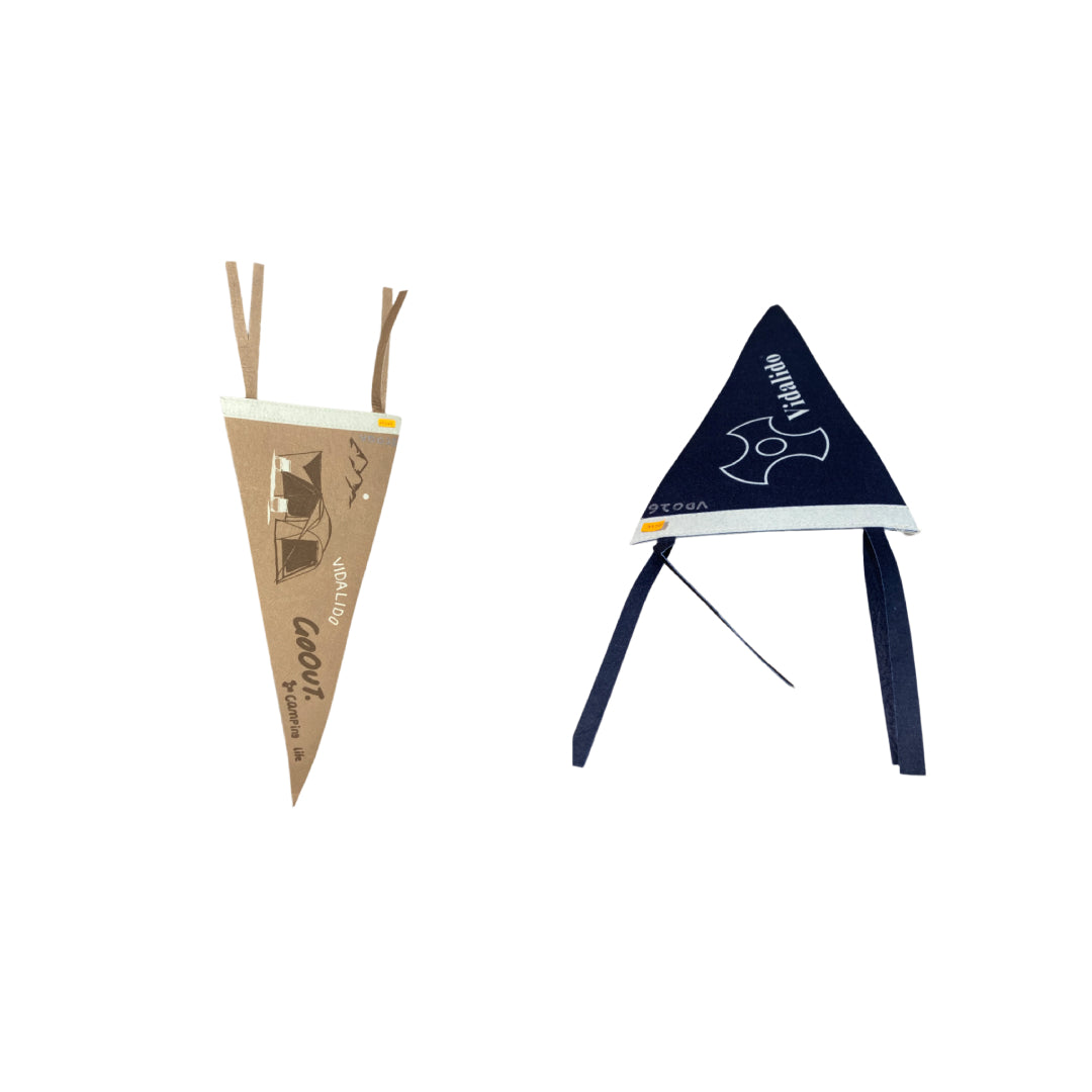 VD025-026 | VIDALIDO Camp pennant (1 piece each)