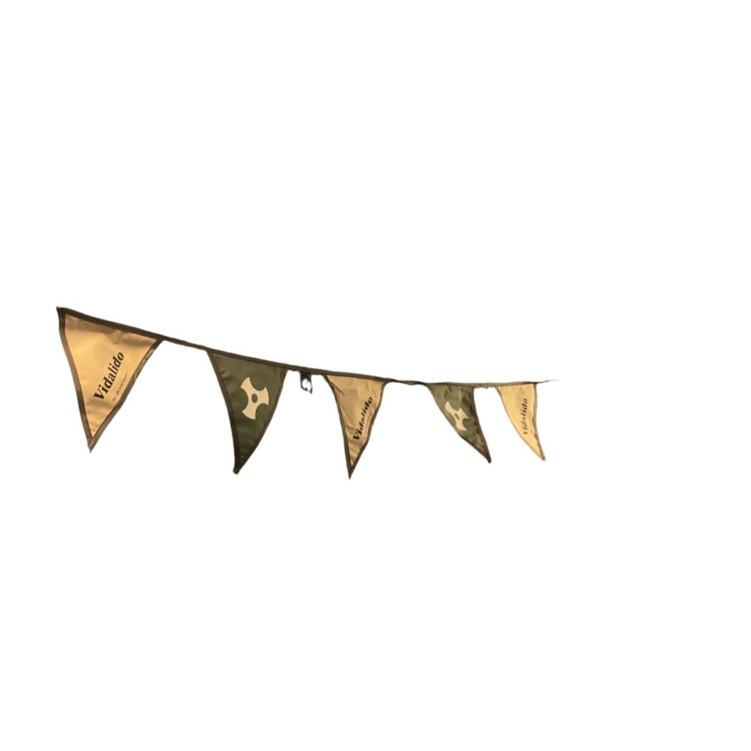 VD028 | VIDALIDO Hanging Flag cotton triangle (5.5m/12 flags)