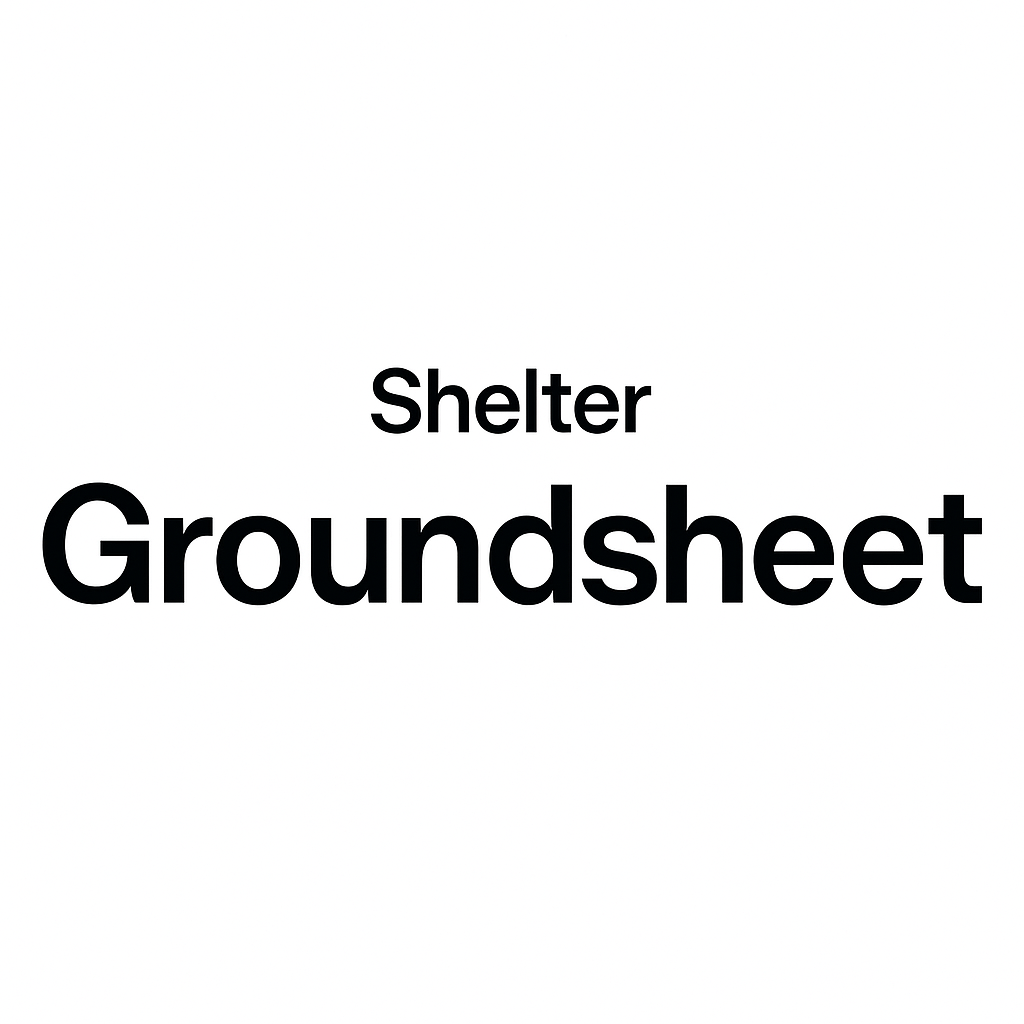 SHELTER: GROUND SHEET