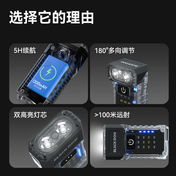 BD105 | BLACKDOG CBD2550ZM016 _ Night key - multifunctional pocket flashlight