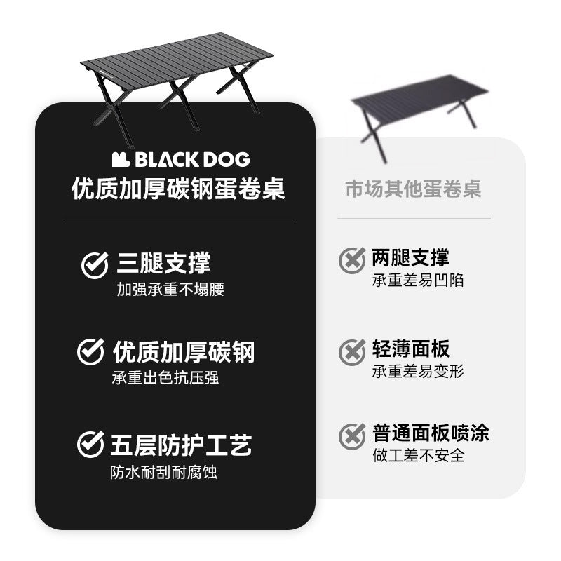 BD091-100 | BLACKDOG CBD2550JJ031_Ueno Folding Chicken rolls Table | BD091 | BD100