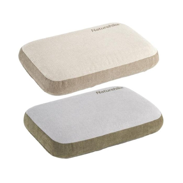 NH061-094 | NATUREHIKE NH22ZT002  Memory Foam Comfort Square Pillow | NH061 Khaki | NH094 Grey |