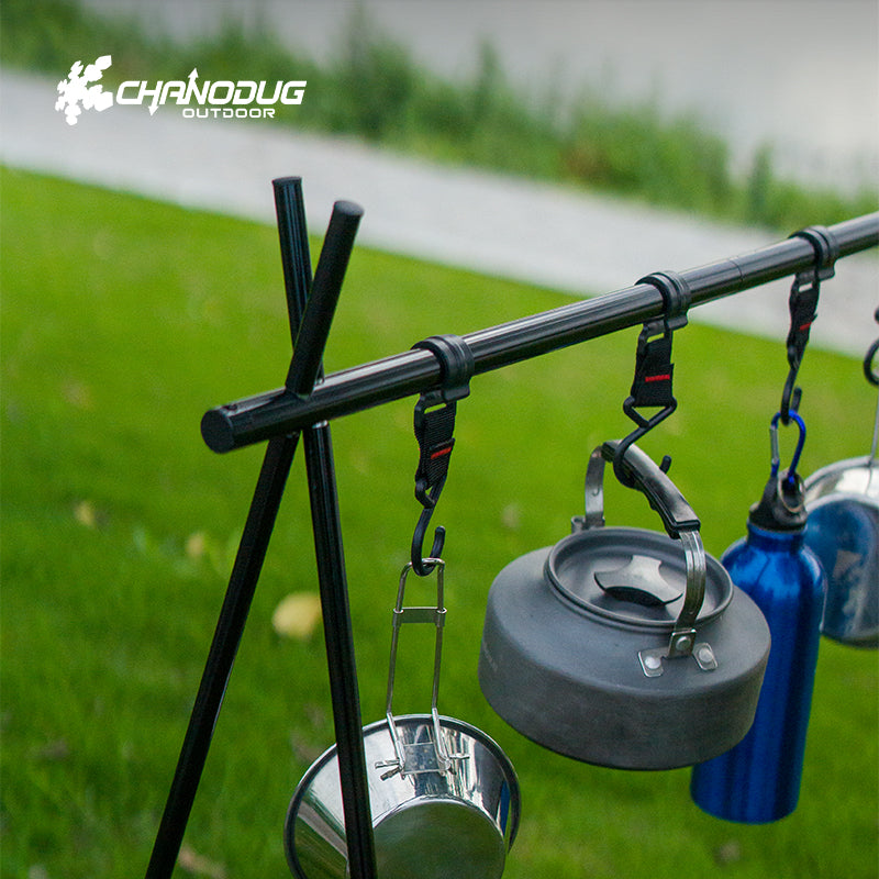 CD034 | CHANODUG FX-9163-1 _ Medium aluminum triangular storage rack | 70*56*62CM