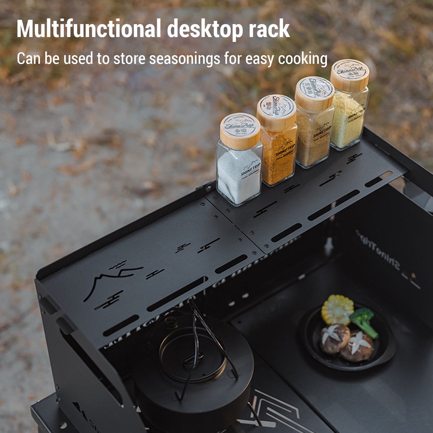 ST060 | SHINETRIP A447 _ Changchi Camping Windshield Black | ST060 |