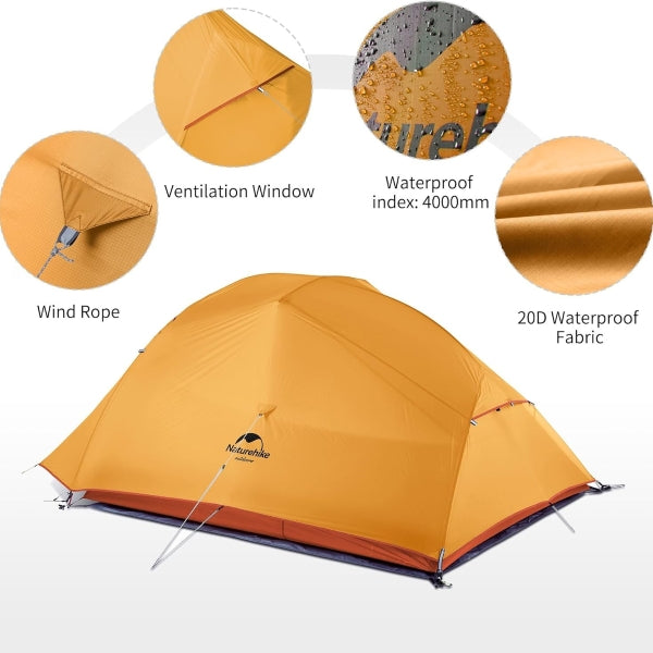 NH123 | NATUREHIKE  NH18T030-T _ Cloud up-3 Ultralight Tent