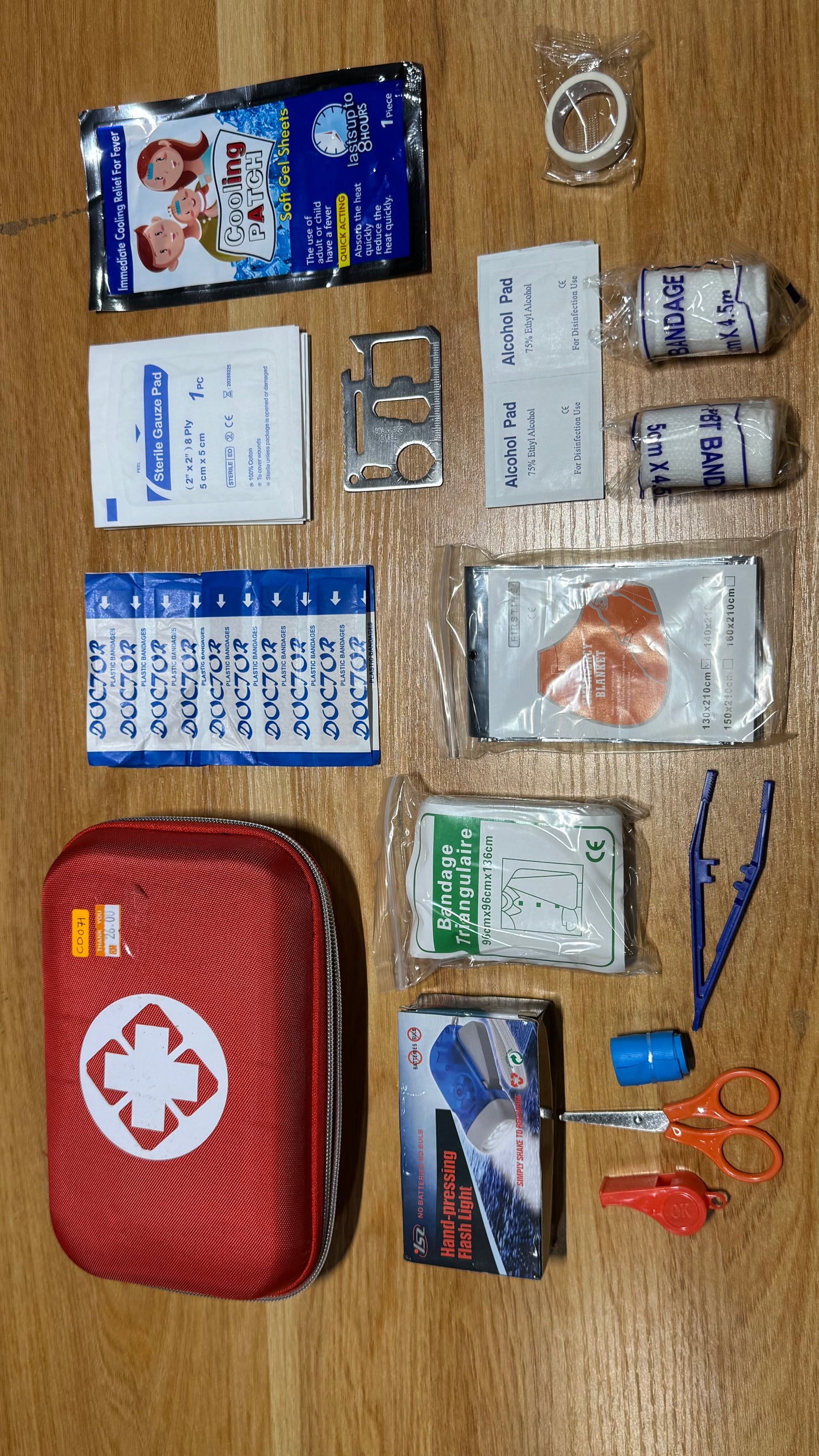 CD061-071 | CHANODUG Outdoor Survival Tool / First Aid Kits | CD061 FX-9338 | CD071 FX-9031 |