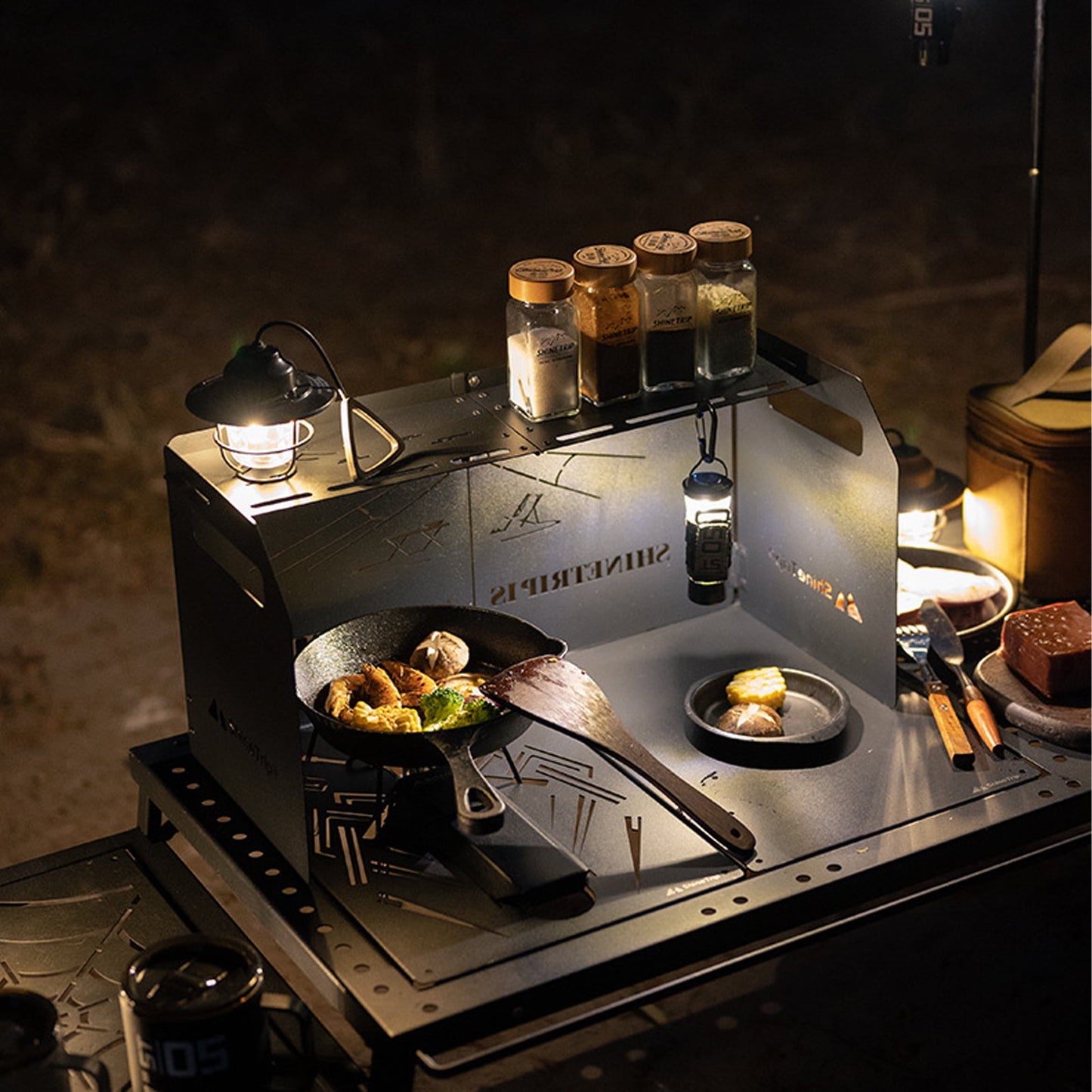 ST060 | SHINETRIP A447 _ Changchi Camping Windshield Black | ST060 |