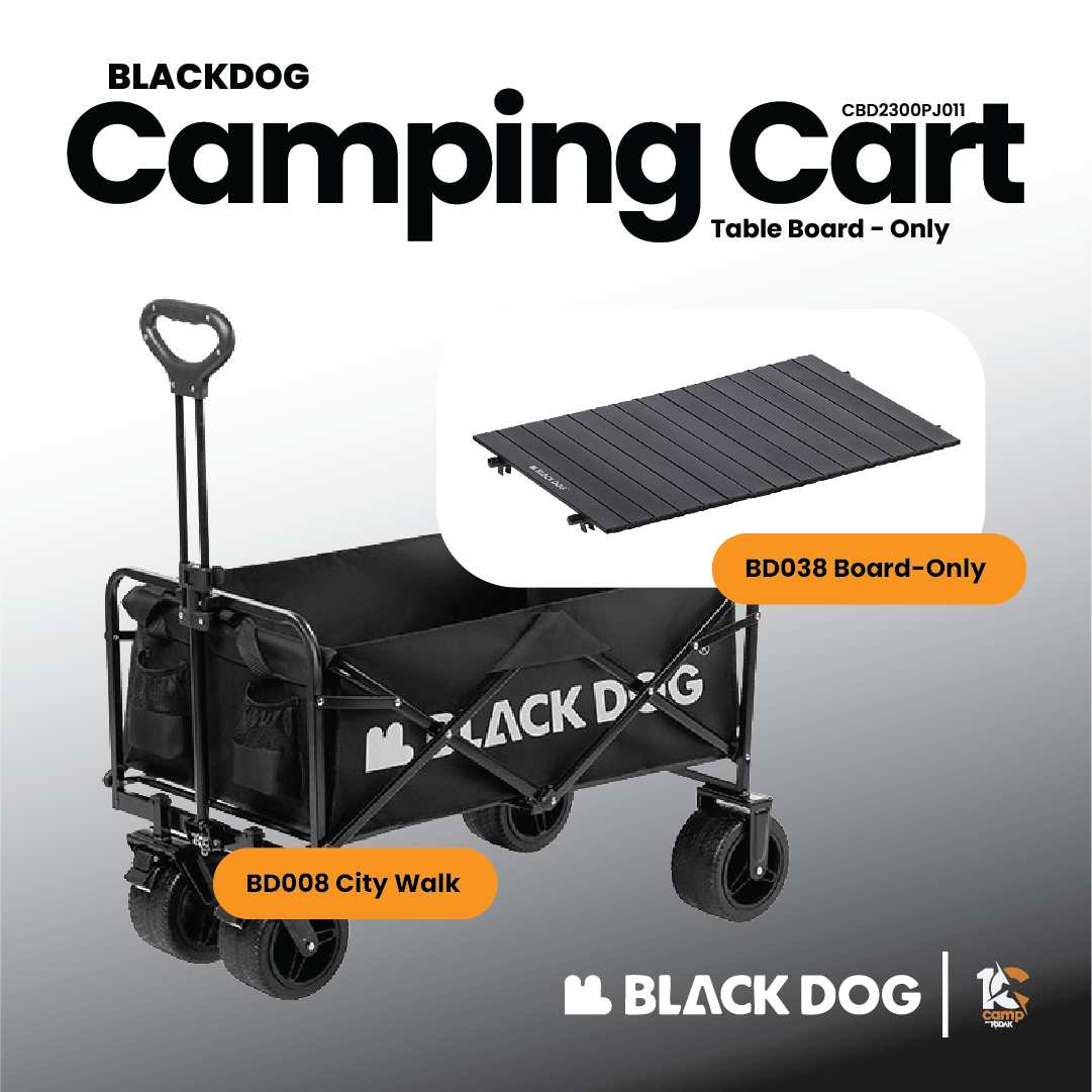 BD008-038 | BLACKDOG CBD2300JJ023 _ Camping Cart (City Walk) 100L | CBD2300PJ011 Table Board-only | BD008 | BD038 | WAGON