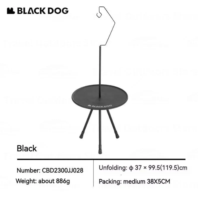 BD019-CBD2300JJ028 BLACKDOG Mimi portable round table