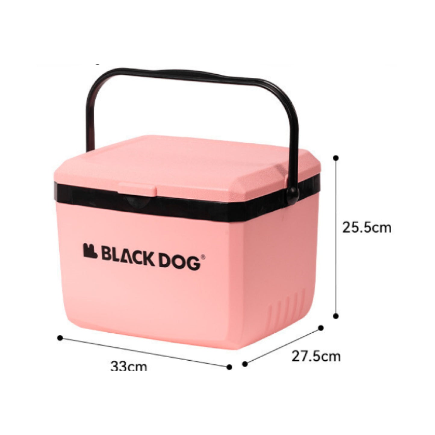 BD039-040-CBD2450CF012 BLACKDOG Happy summer-Camping incubator 13L (Pink/Black)