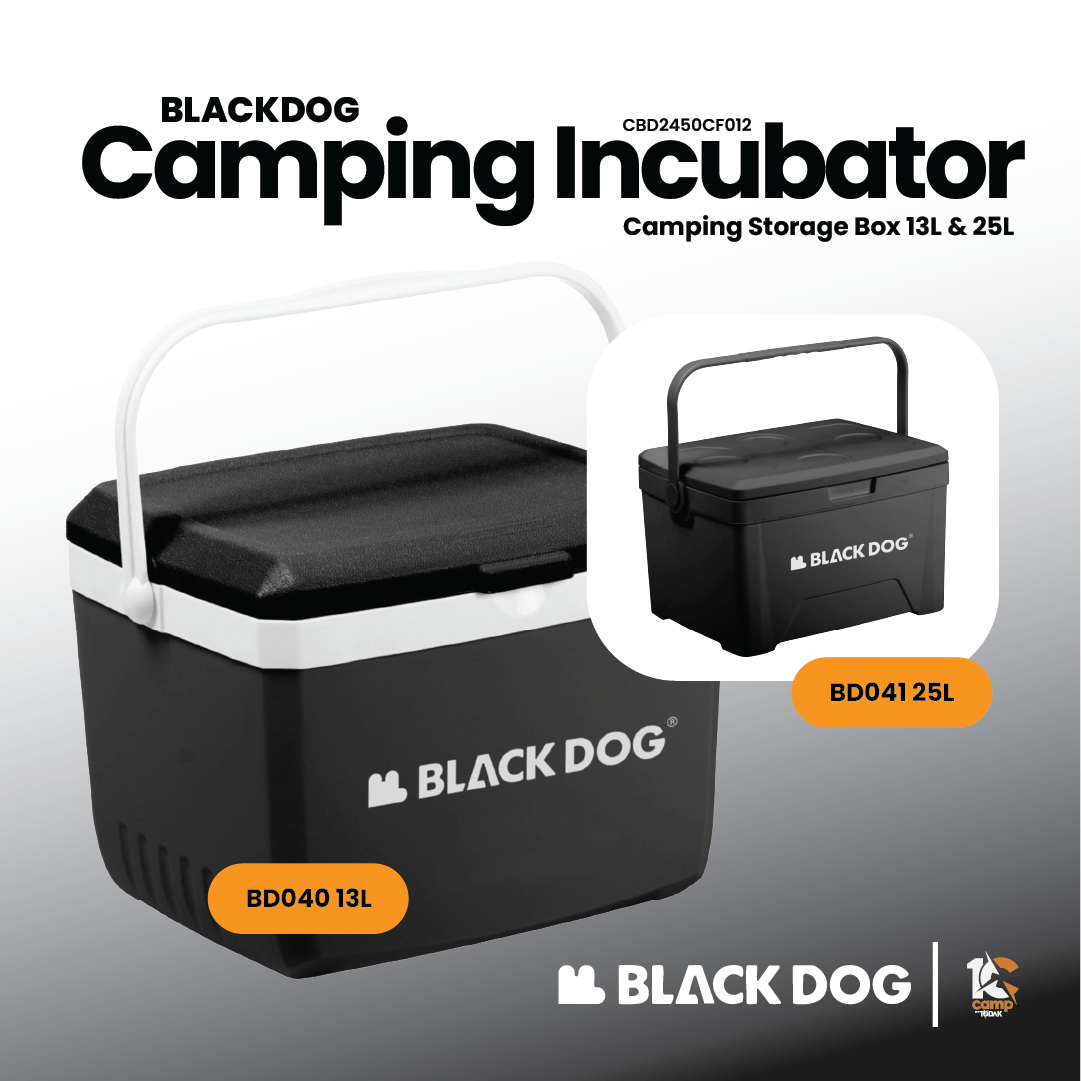 BD040-041 | BLACKDOG  Happy Summer-Camping Incubator 13L | Iceland-Outdoor incubator 25L | BD040 | BD041