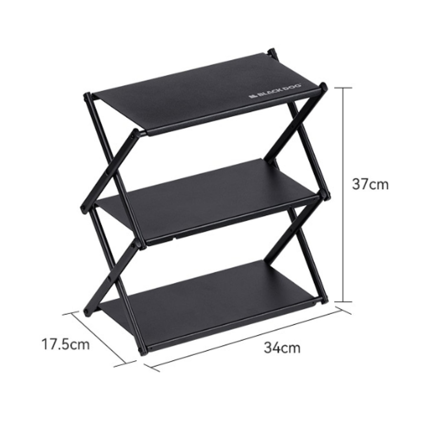 BD042-CBD2450PJ010 BLACKDOG Folding desktop shelf