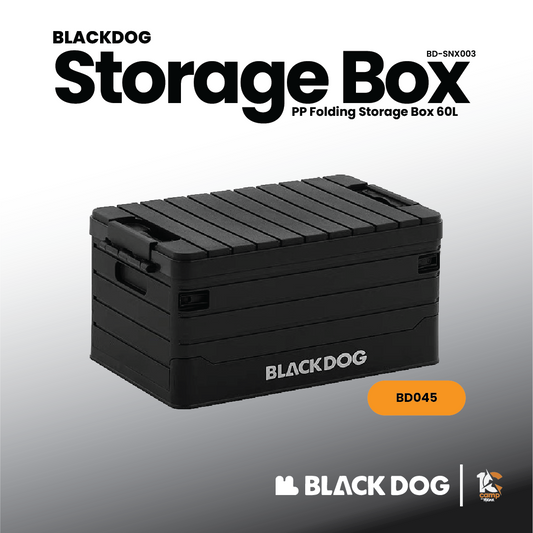 BD045  | BLACKDOG BD-SNX003 _ PP Folding Storage Box 60L