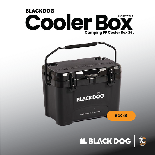 BD046 | BLACKDOG BD-BWX003 _ Camping PP Cooler Box 26L