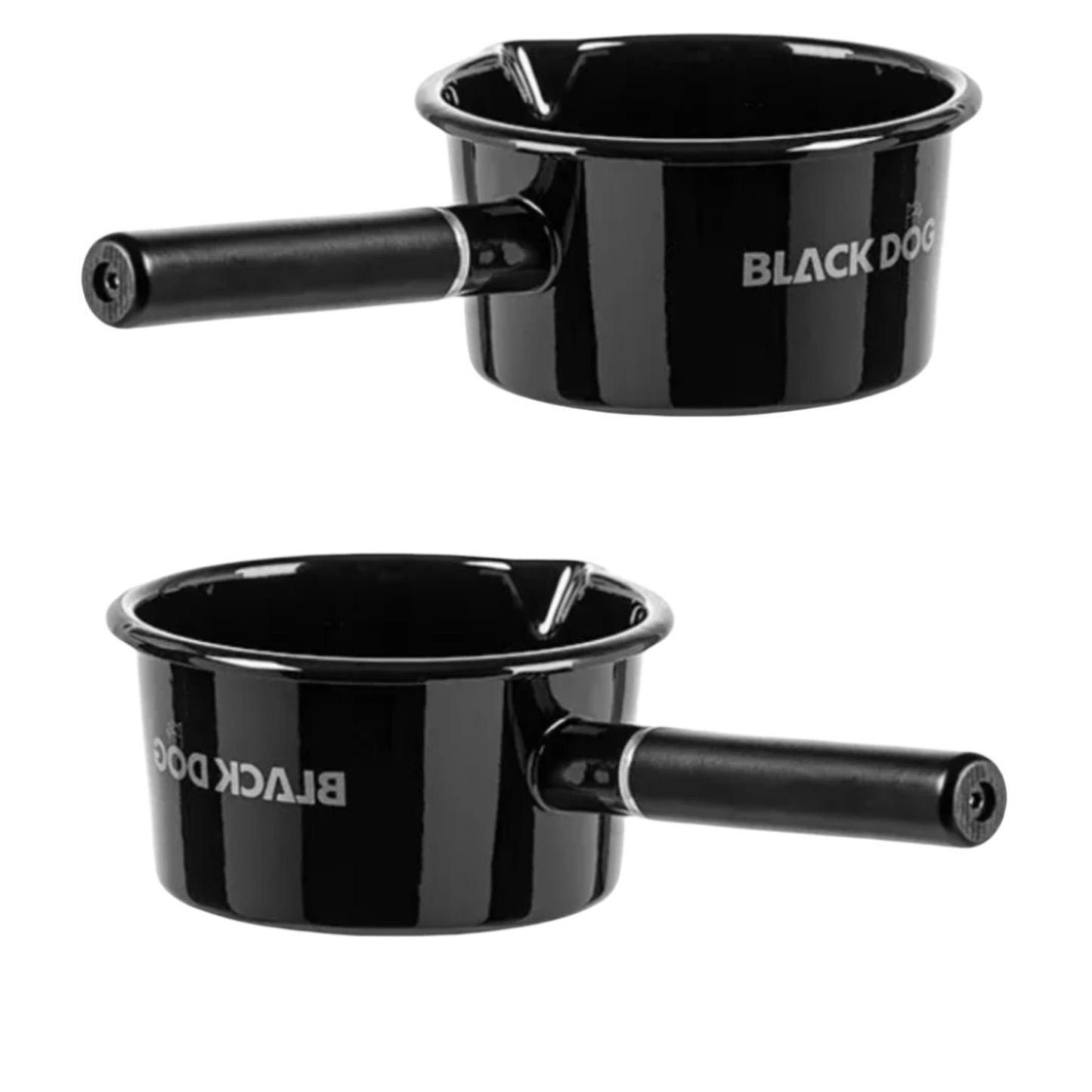 BD050-BD-YC010 BLACKDOG enamel milk pan