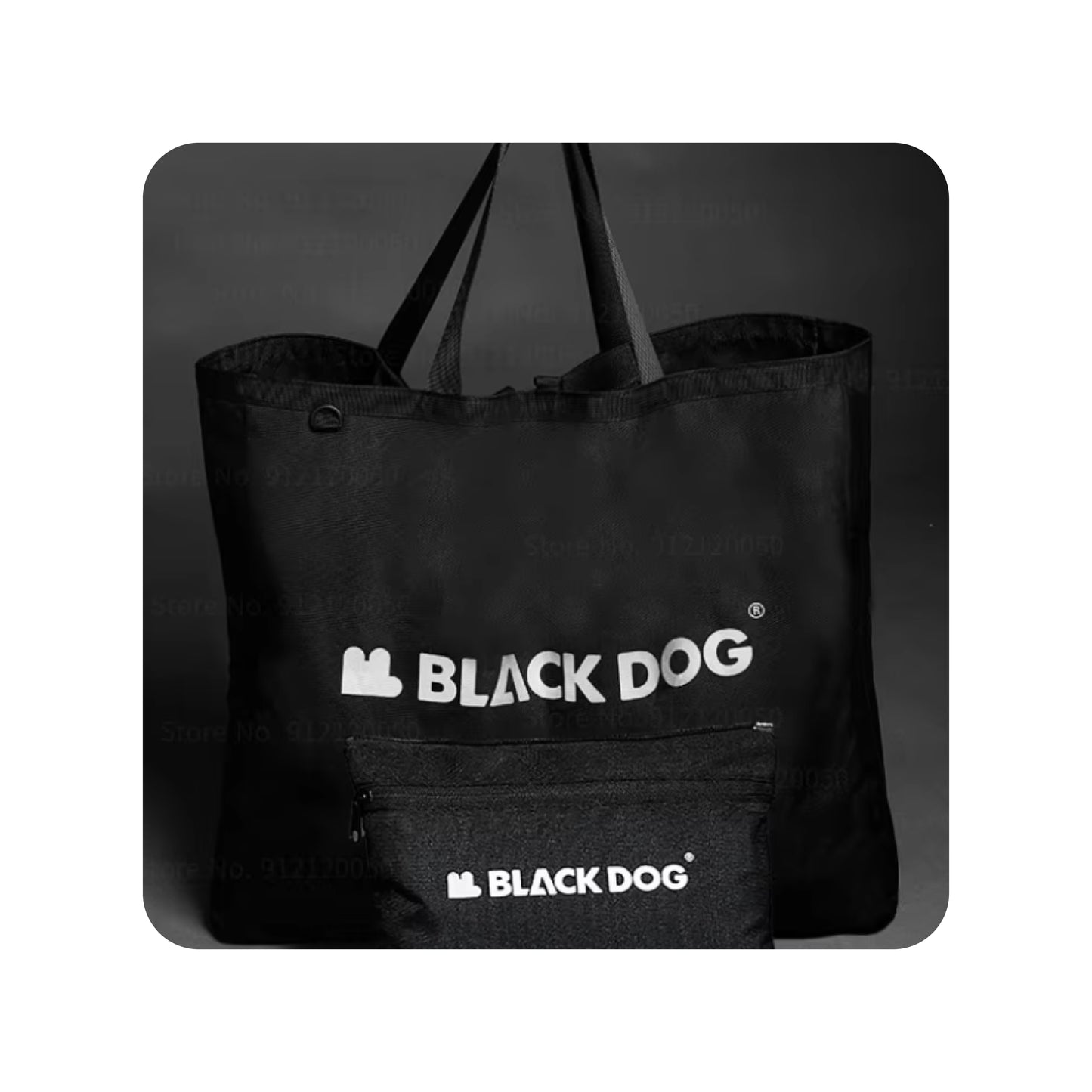 BD057-BD-SN23001 BLACKDOG Large Multifunctional Shopping Bag