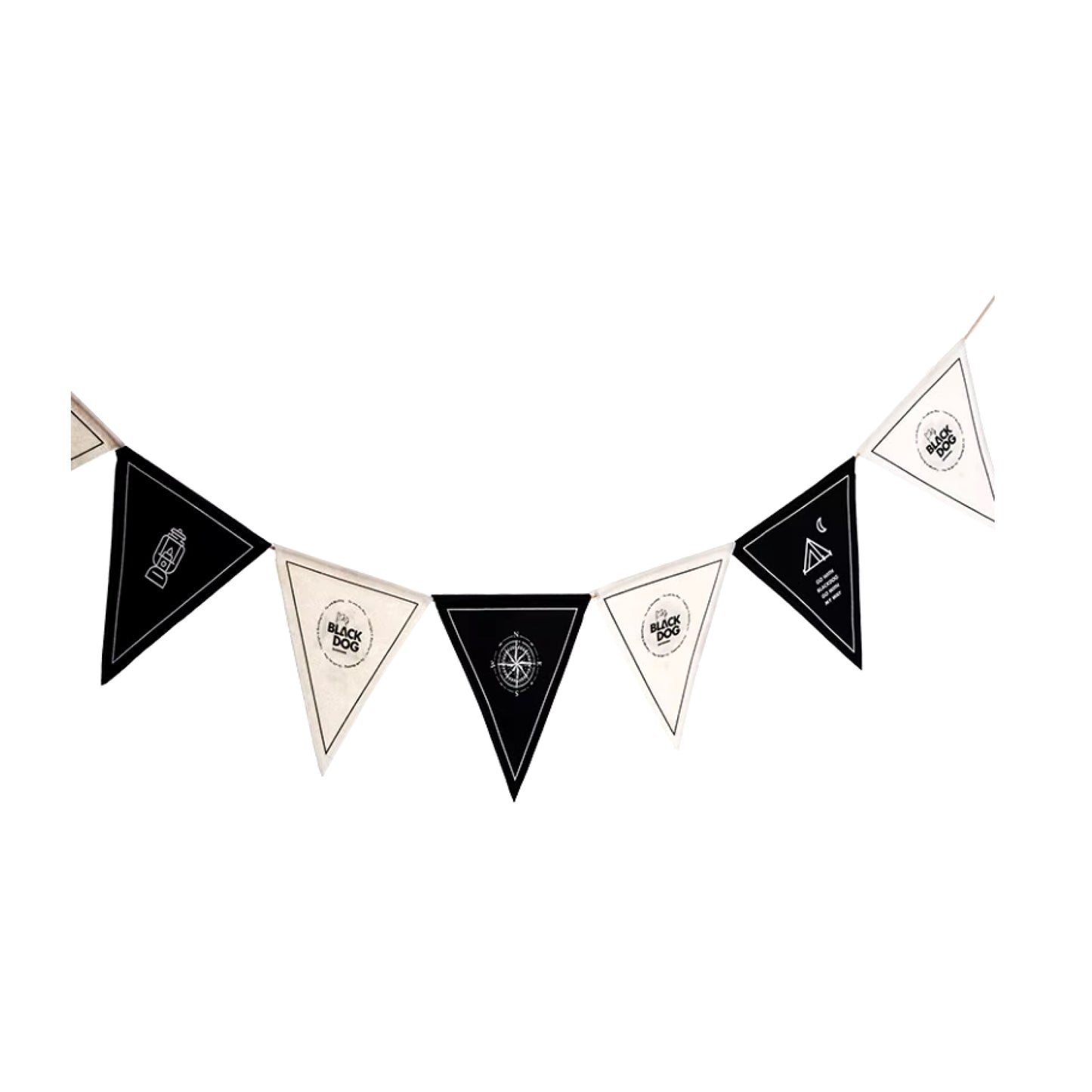 BD058-BD-QZ001 BLACKDOG Camping atmosphere flags