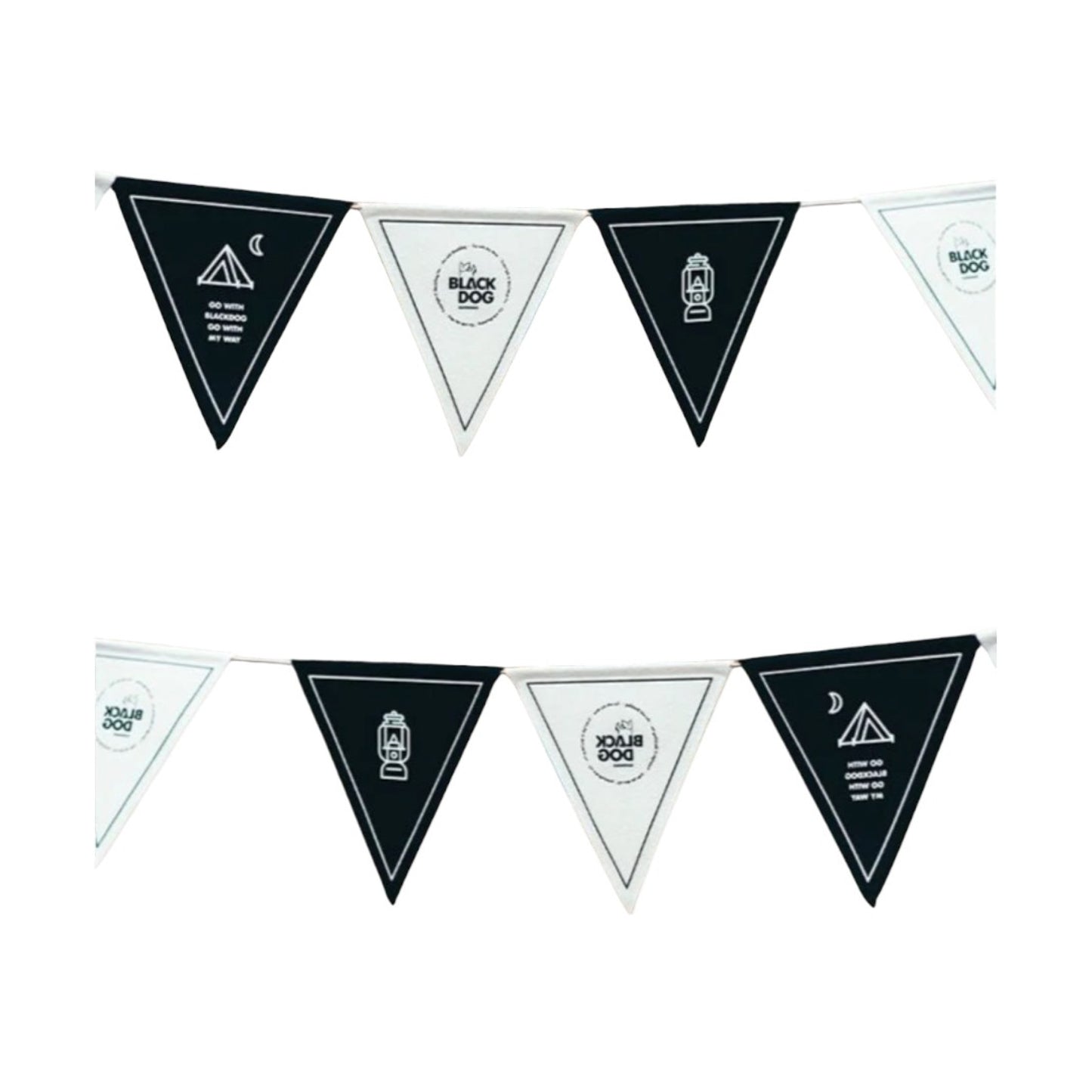 BD058-BD-QZ001 BLACKDOG Camping atmosphere flags