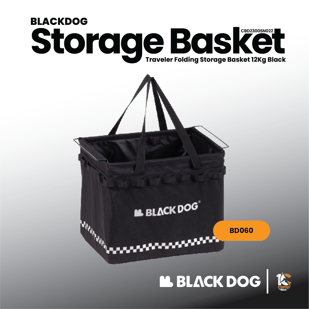 BD060 | BLACKDOG CBD2300SN022 _ Traveler Folding Storage Basket