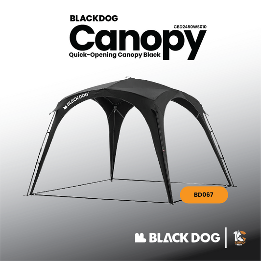 BD067 | BLACKDOG CBD2450WS010 _ Quick-opening canopy | Black | BD067 |