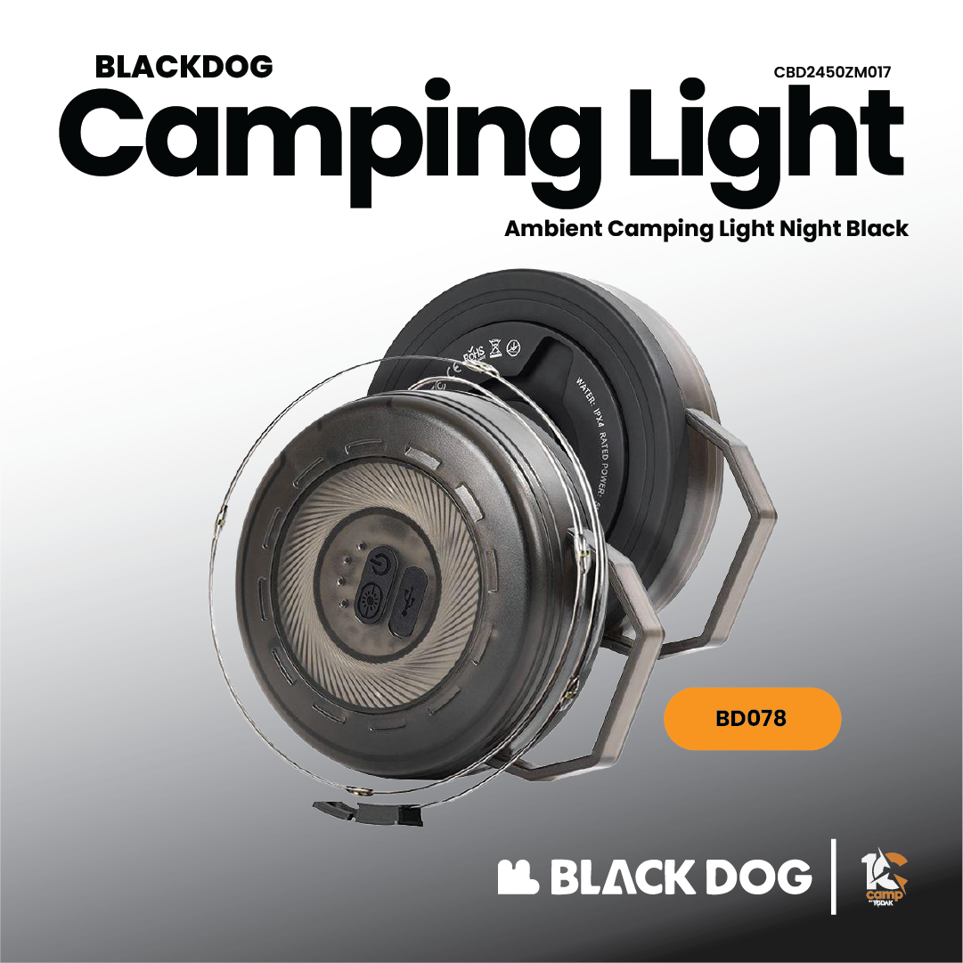 BD078 | BLACKDOG CBD2450ZM017 _ Ambient camping light | 2000mAH