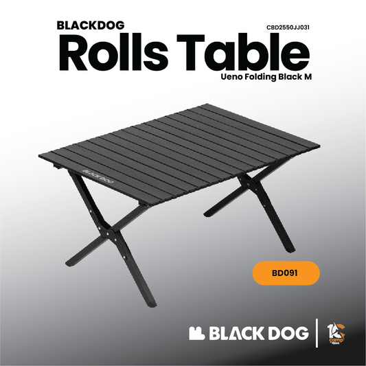 BD091 | BLACKDOG CBD2550JJ031_Ueno Folding Chicken rolls Table | BD091