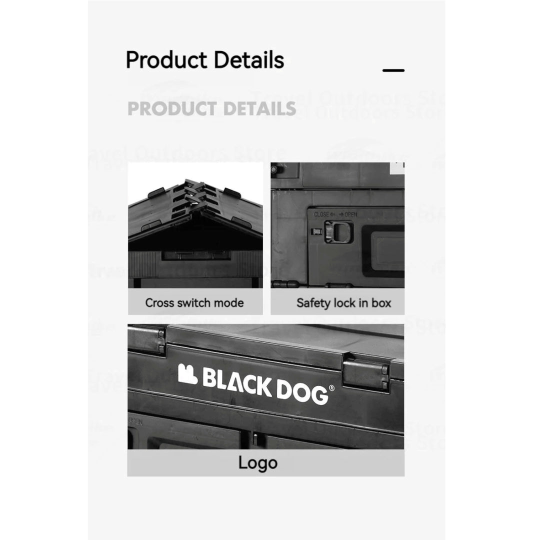 BD097 | BLACKDOG CBD2450XB014 _ Wanxiang - Folding Storage Box | 50L