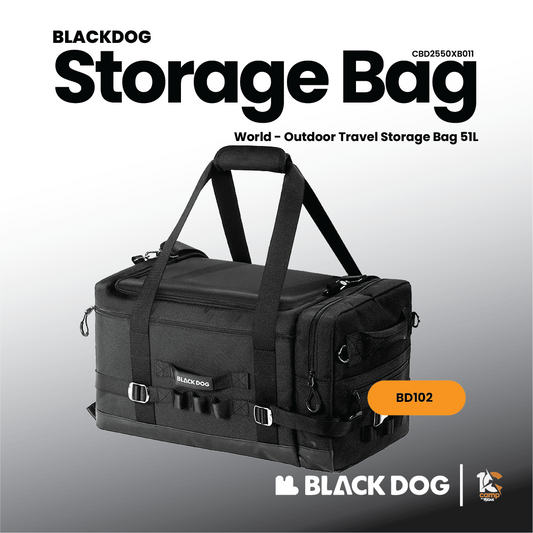 BD102 | BLACKDOG CBD2550XB011 _ World - Outdoor Travel Storage Bag