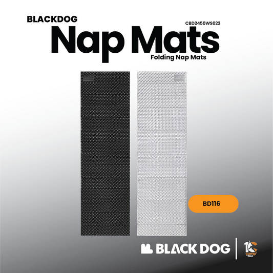 BD116 | BLACKDOG CBD2450WS022 _ Hidden aluminum film egg nest moisture-proof pad | Folding Nap Mats