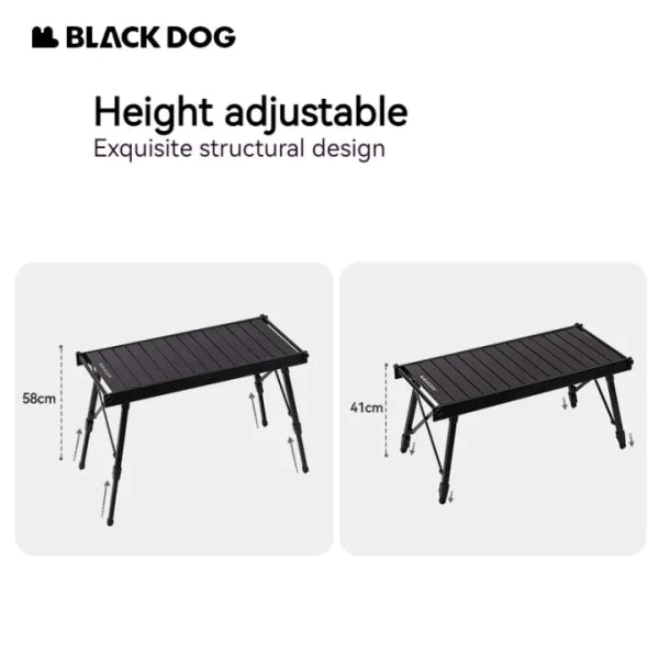 BD126 | BLACKDOG CBD2450JJ034 _ IGT Folding Lift Table | Black V2