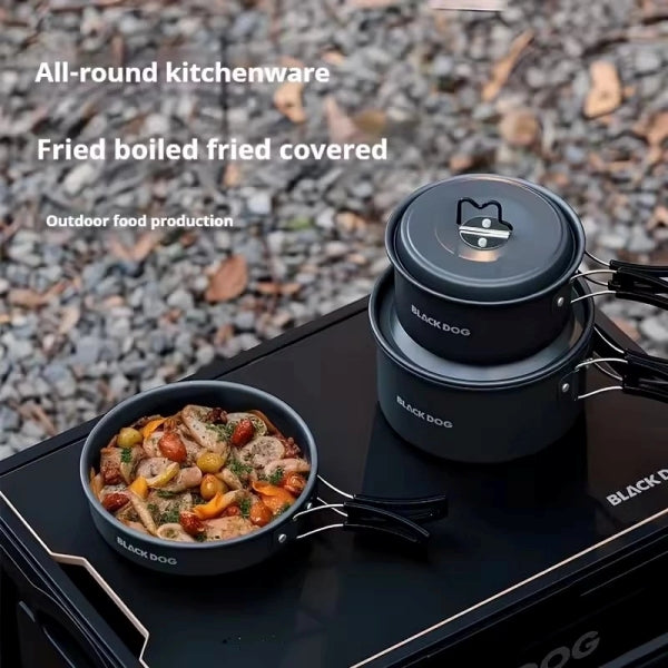 BD127 | BLACKDOG CBD2550CF012_Food Wilderness - Camping Pot Set