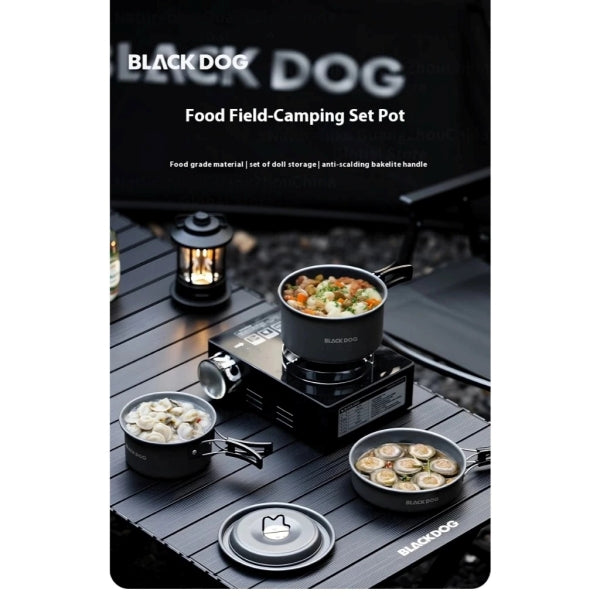 BD127 | BLACKDOG CBD2550CF012_Food Wilderness - Camping Pot Set