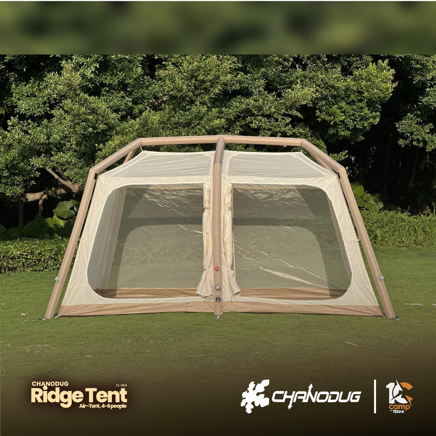 CD001 | CHANODUG FX-2104 Tent 4-6 people