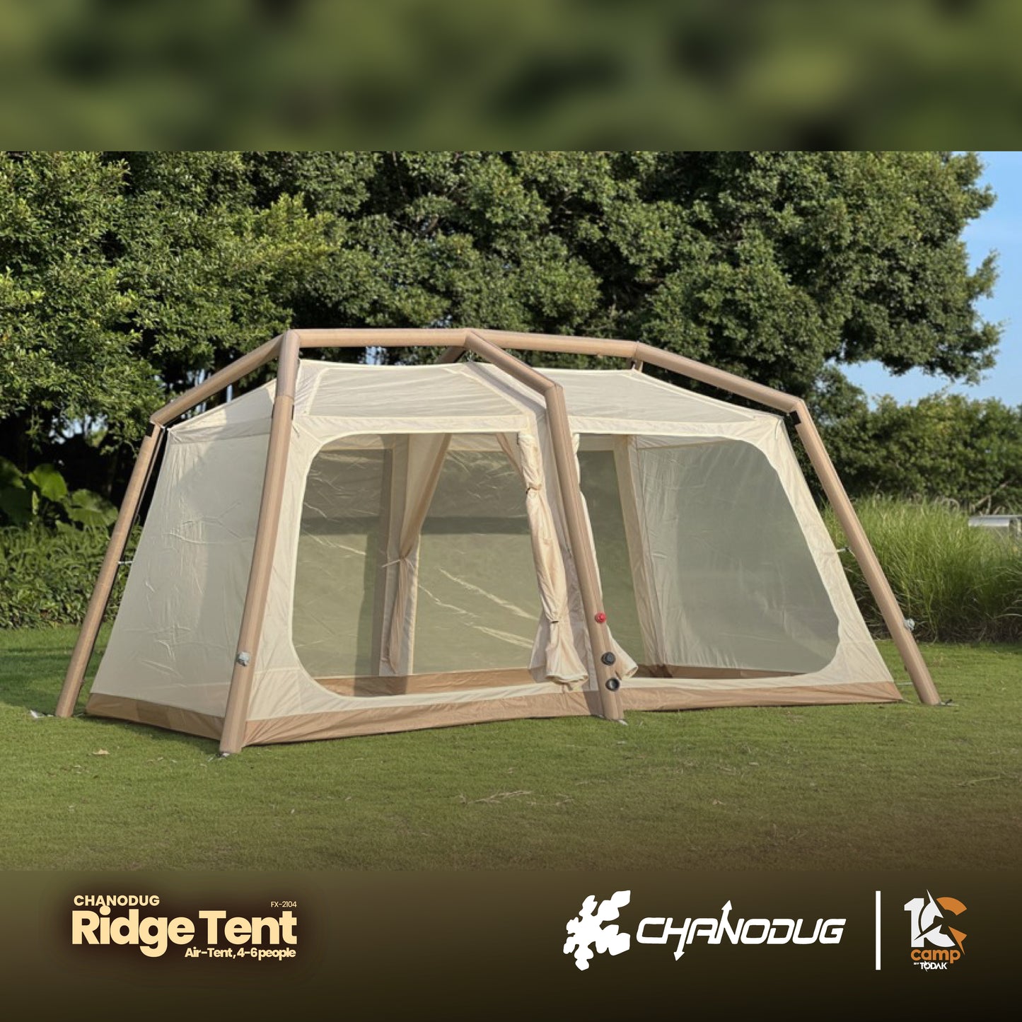 CD001 | CHANODUG FX-2104 Tent 4-6 people