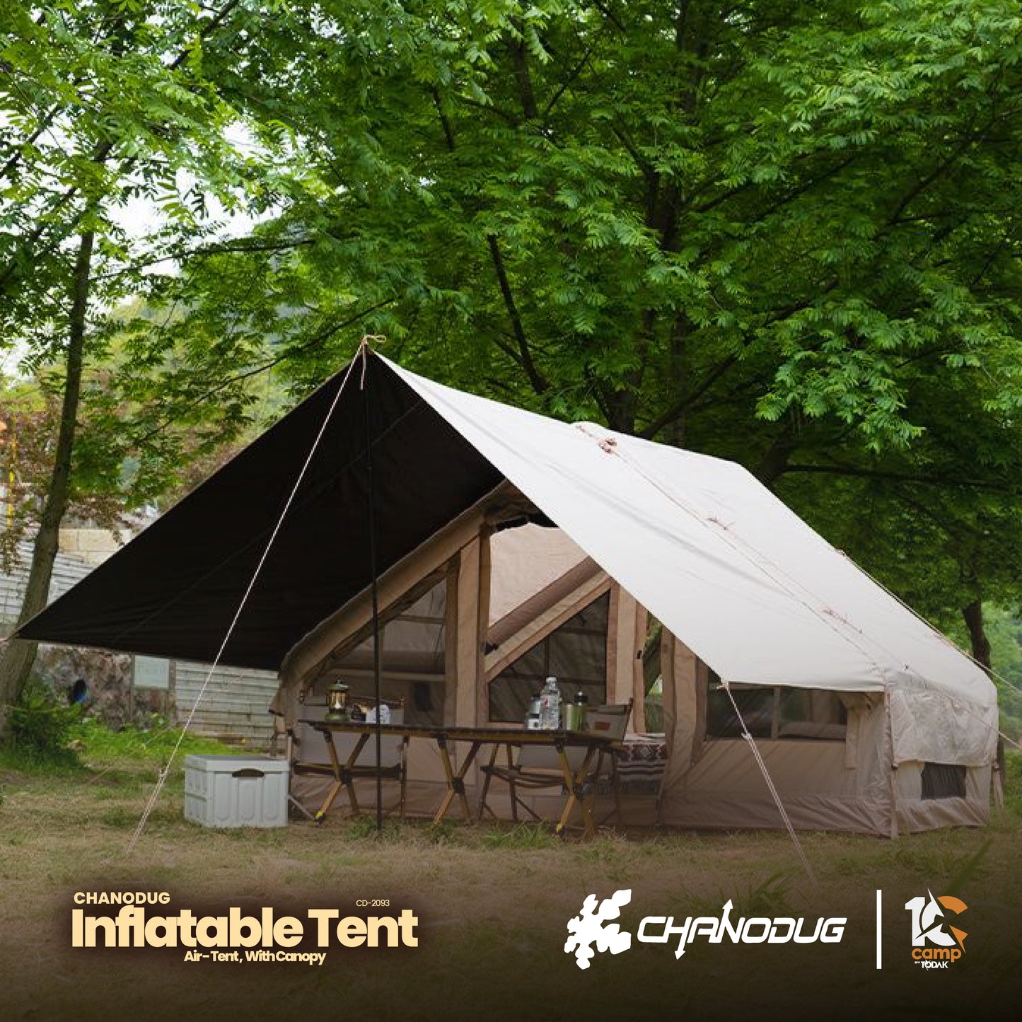 CD003 | CHANODUG CD-2093 Inflatable Tent with Canopy