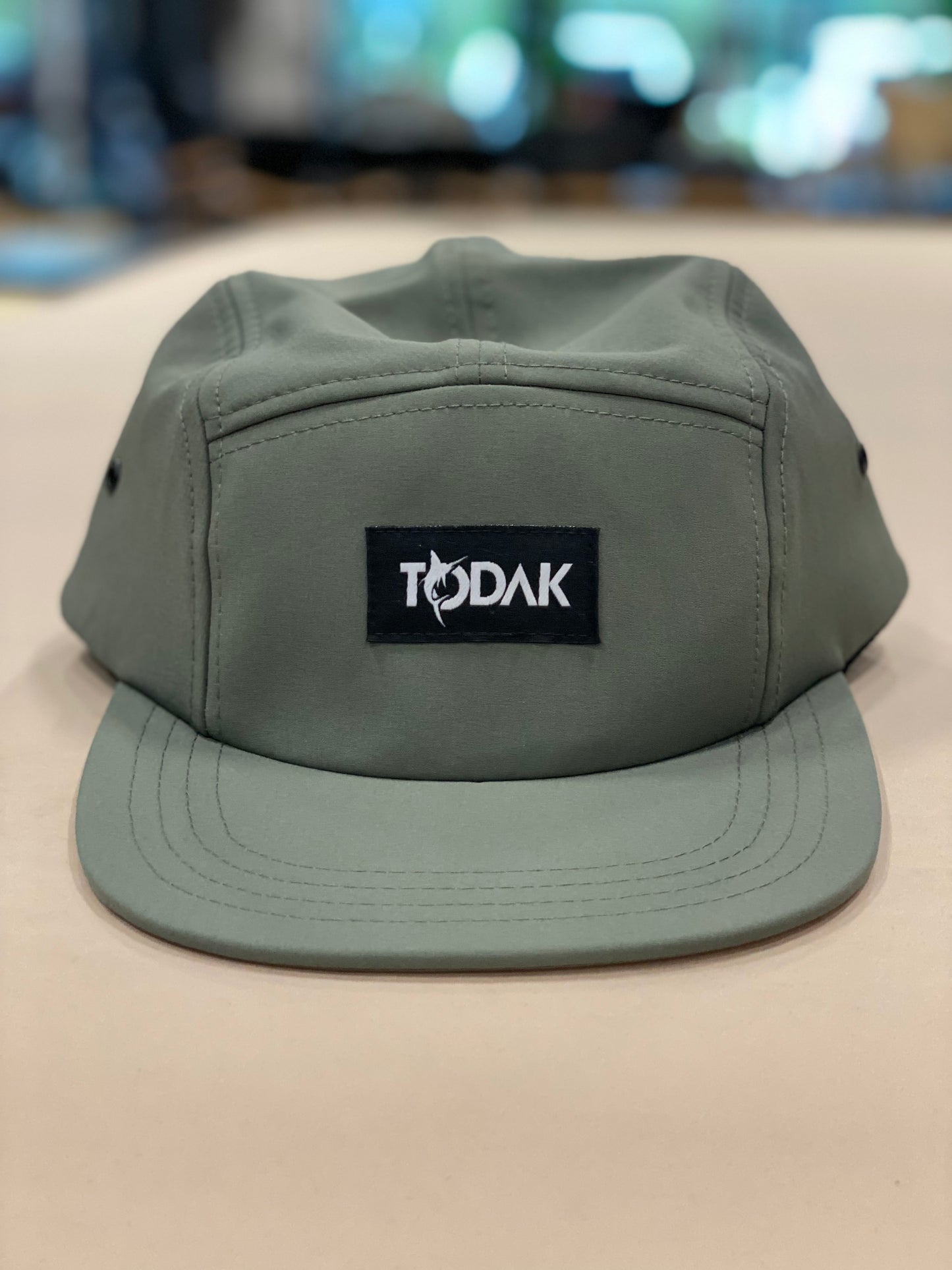 TD006 Camo 5 Panel Cap