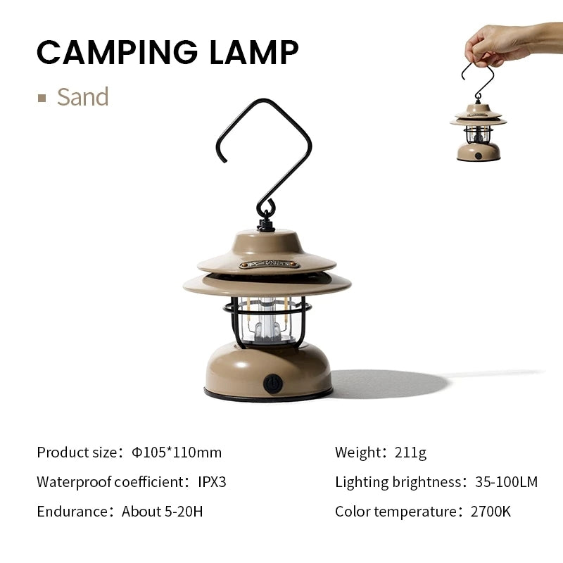 MG015~017 | MOBI GARDEN NX21673016 _ Portable Camp Retro Lantern LED | MG015 | MG016 | MG017