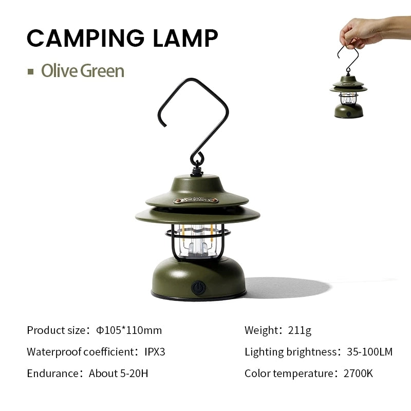 MG015~017 | MOBI GARDEN NX21673016 _ Portable Camp Retro Lantern LED | MG015 | MG016 | MG017