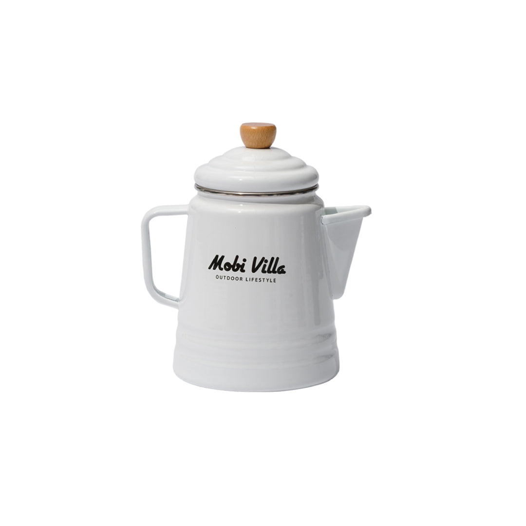 MG056-057-NX21666068 MOBI GARDEN ENAMEL COFFEE POT