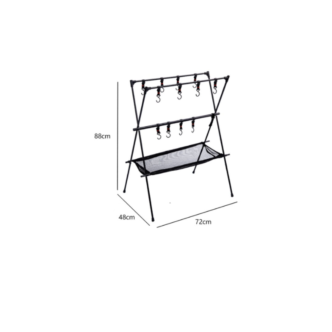 MH036-SZK364 Net Bag Storage Rack