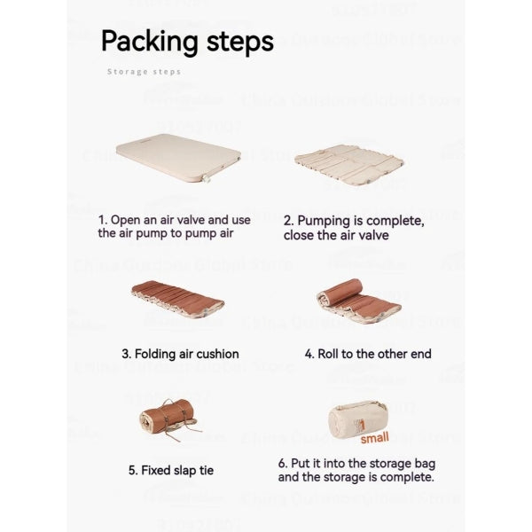 NH011-012 | NATUREHIKE NH20FCD08 _ Sponge Sleeping Pad 10cm Thick Automatic Inflate Sponge Glamping C10 | NH011 | NH012 |