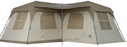 NH049-CNH23ZP12004 NATUREHIKE Village Suite Quick Open Tent