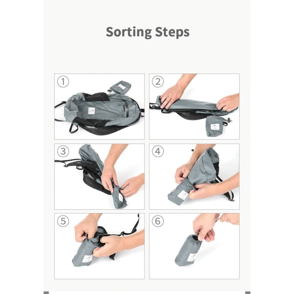 NH133 | NATUREHIKE NH17A012-B_Ultralight folding Backpack（yunyan）| 18L