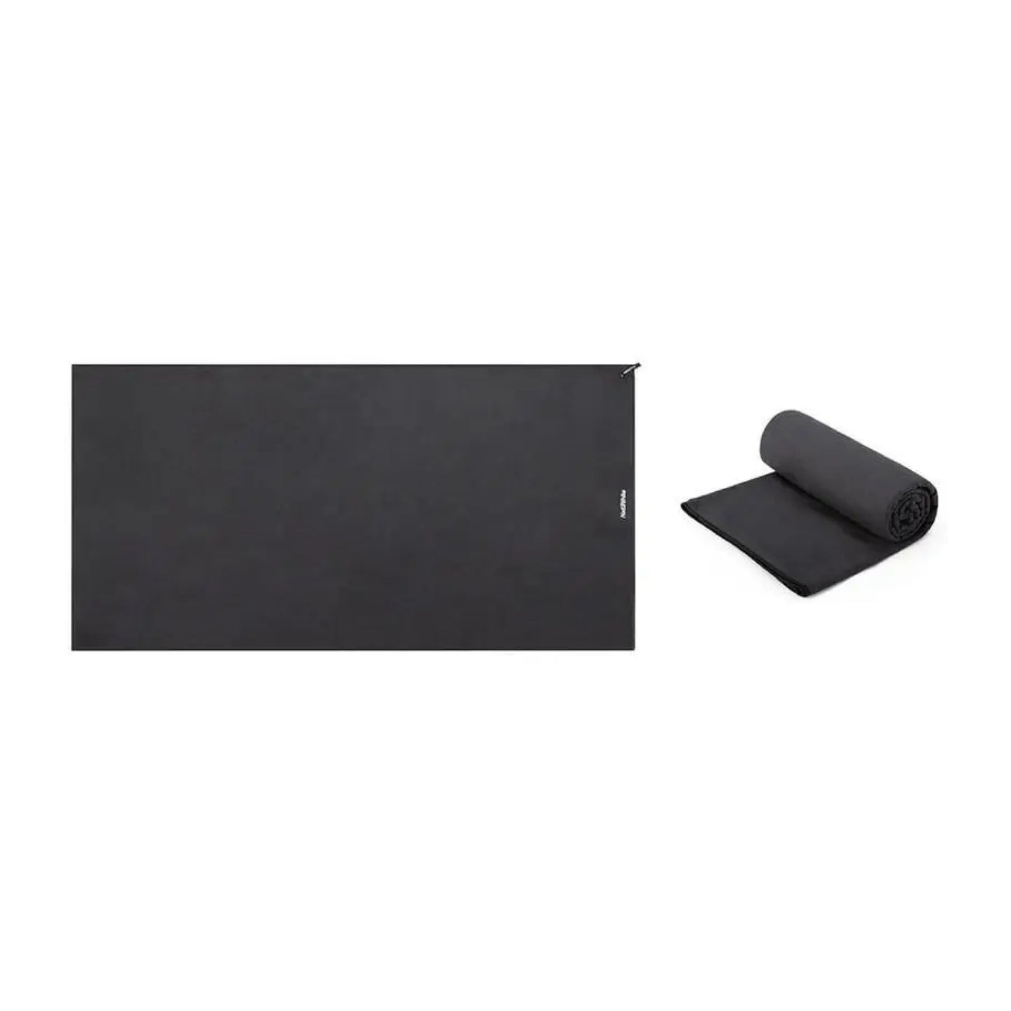 NH136 | NATUREHIKE NH20FS009_Fitness antibacterial quick-drying beach towel/bath towel | BLACK 160*80CM