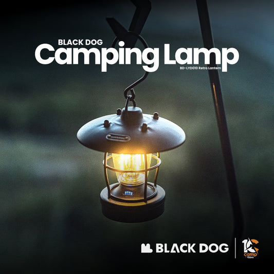 BD-LYD010 Black Dog Mini Retro Camping Hanging Lamp